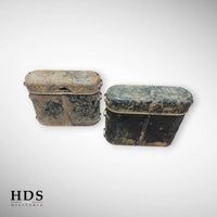 Lot boîtes pour piles / Batteries US ww2 modèle CS-39