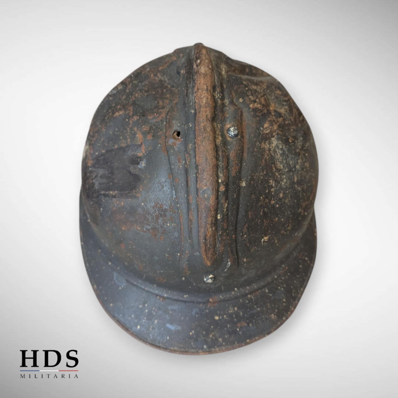 Casque Adrian m15 Artillerie Japy