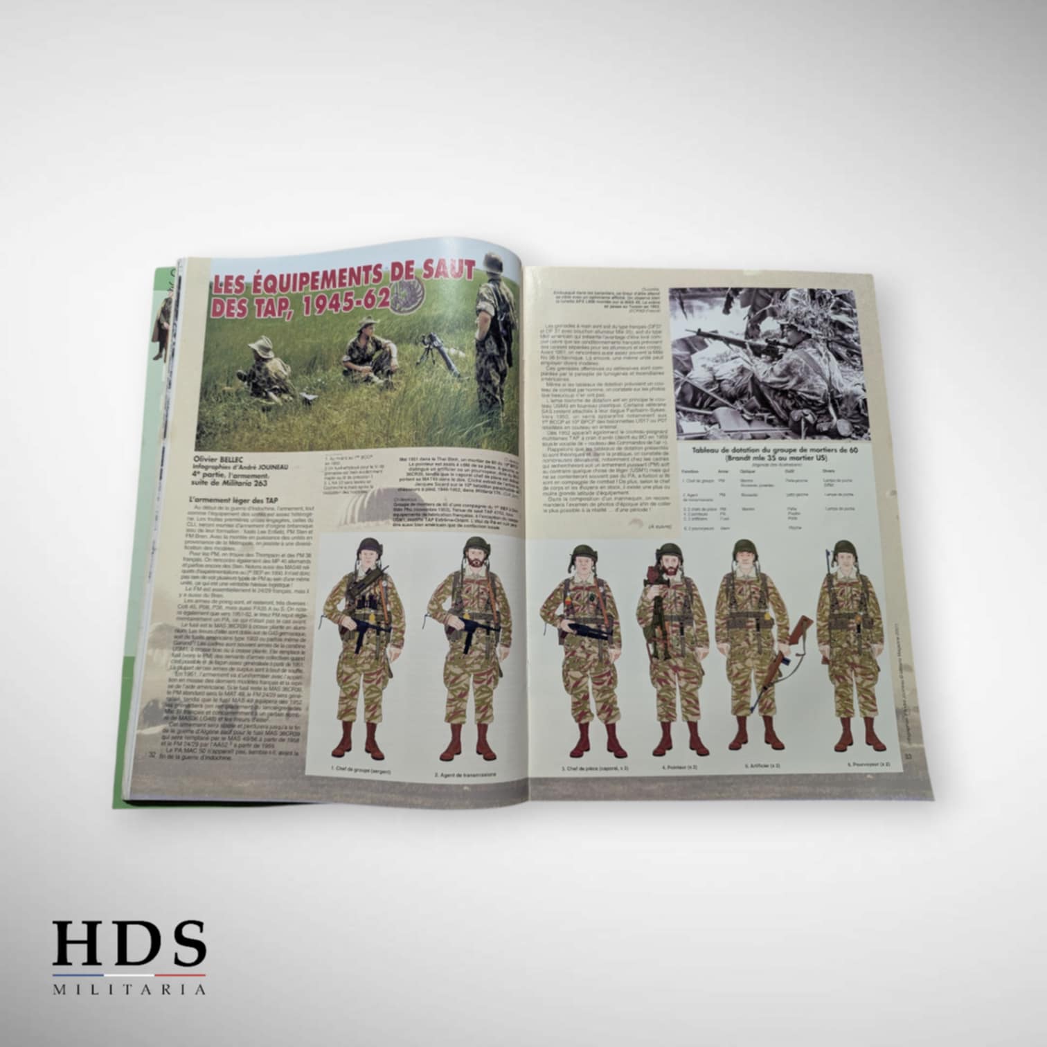 Militaria #266 Reconstit' Algérie-Indo