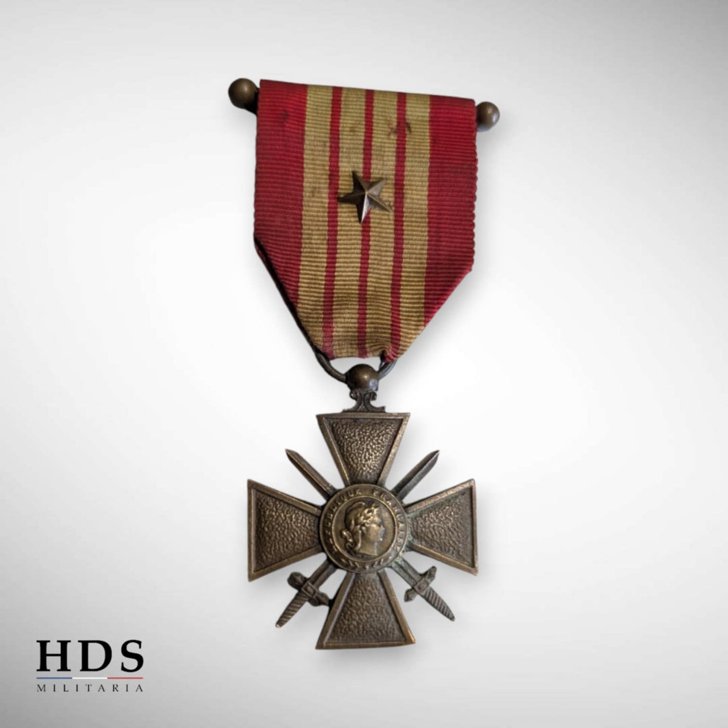 Médaille de la Croix de guerre 1914 - 1918 Citation ww1