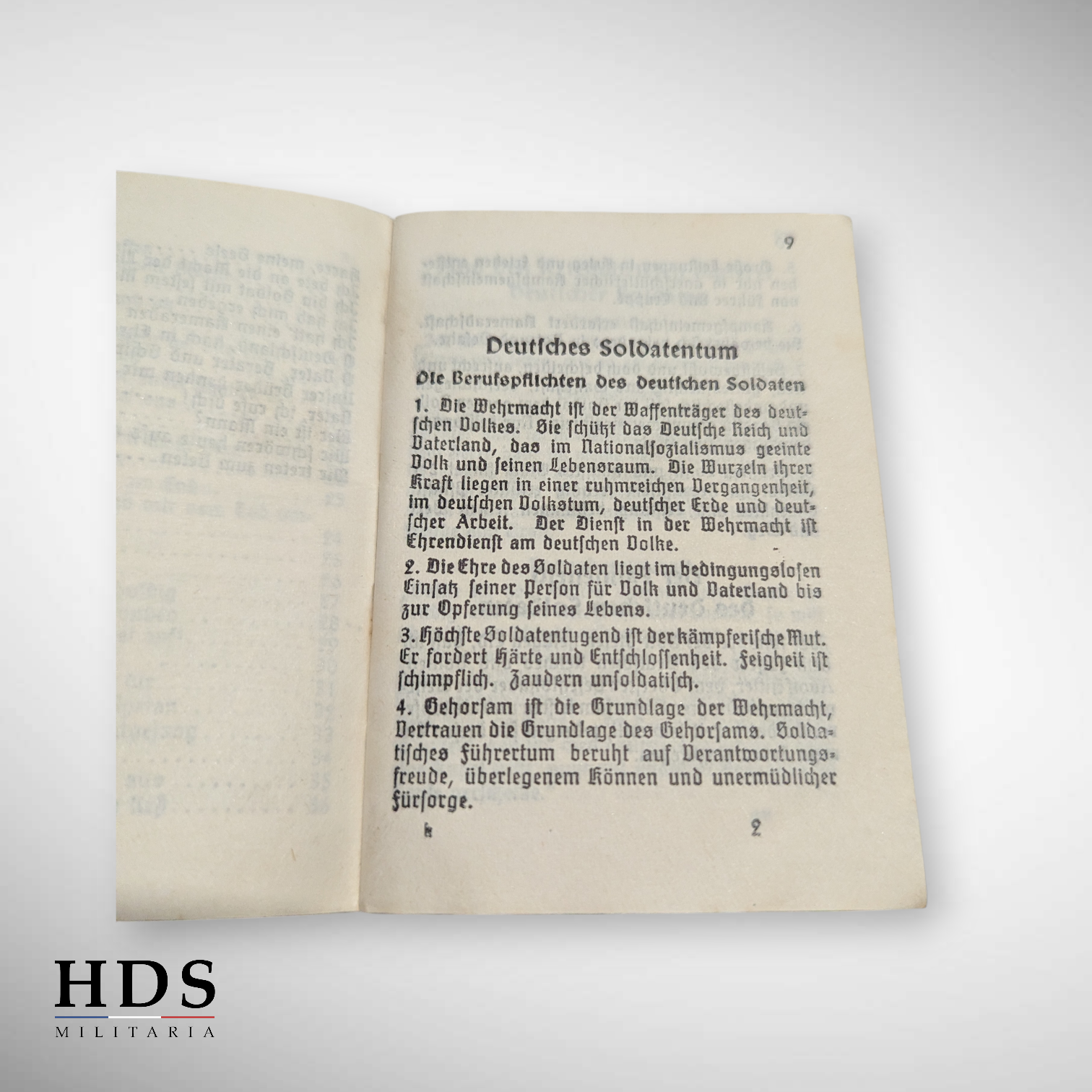 Livret de prières soldat Catholique allemand ww2