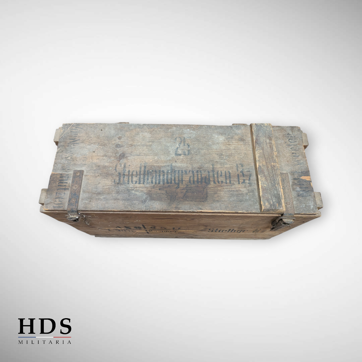 Caisse grenades à manche 1917 allemand ww1