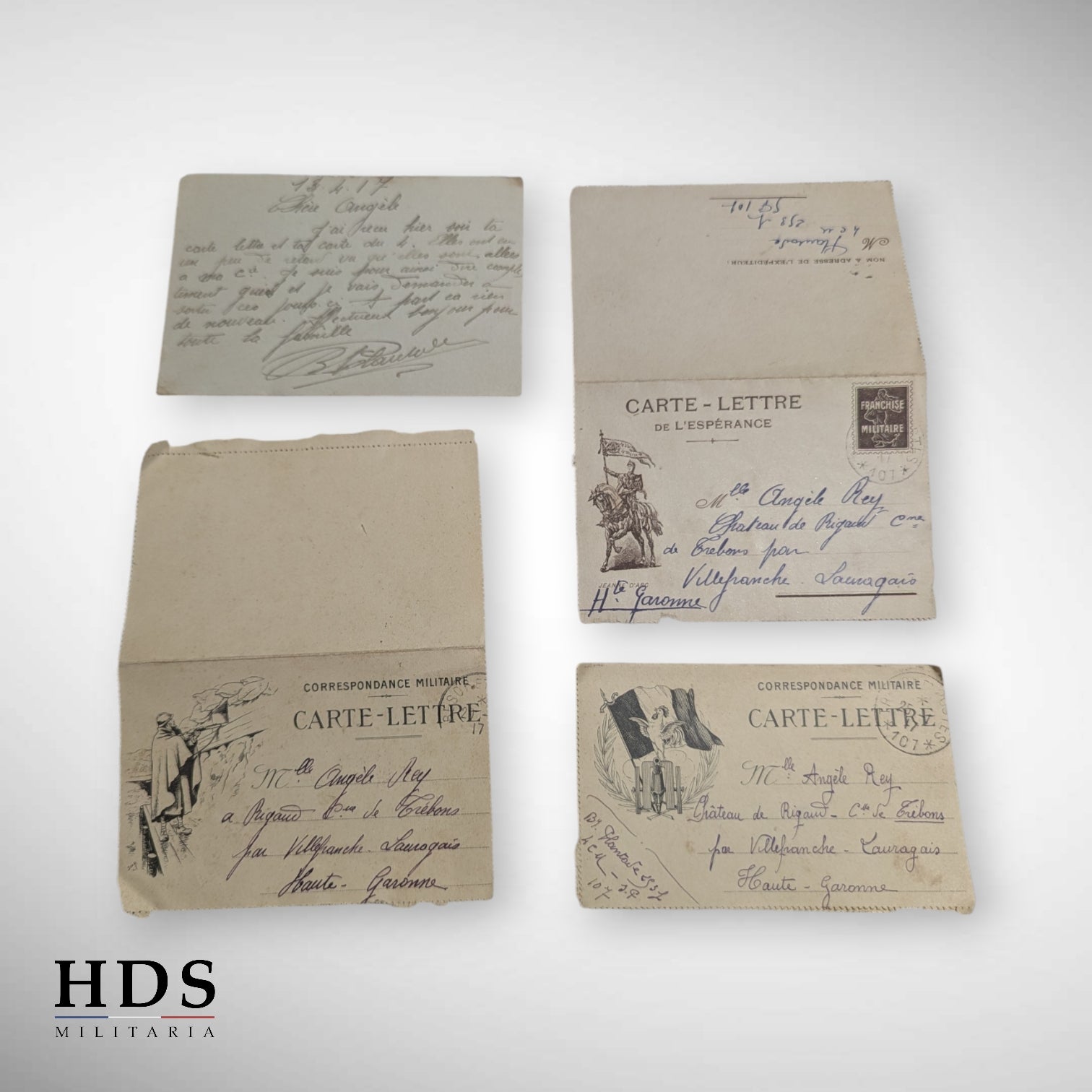 Correspondance poilu 253 RI ww1