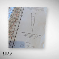 Carte allemande ww2 bataille d'Angleterre