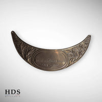 Plaque commémorative casque Adrian ww1