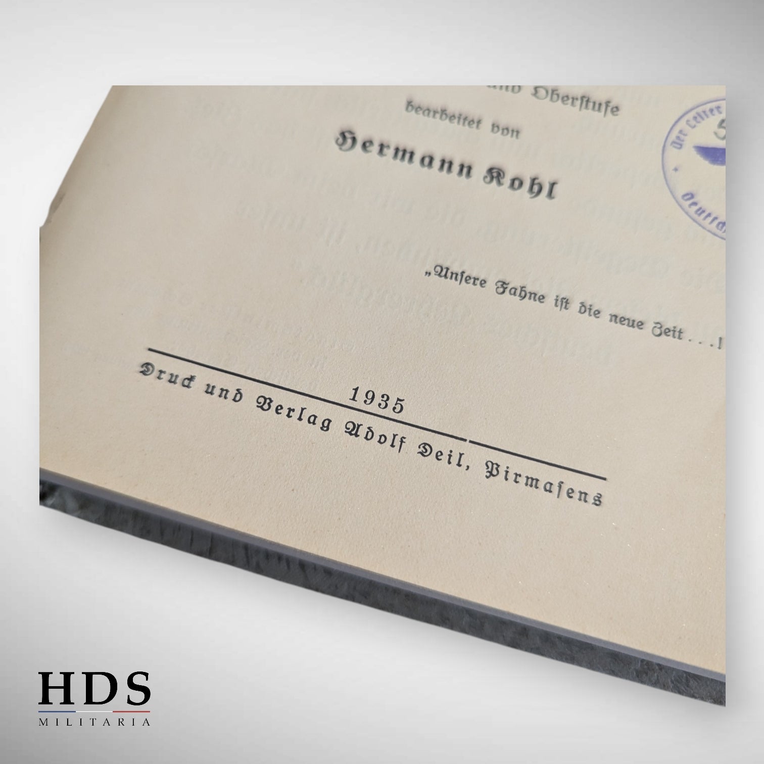 Livre d'histoire allemand ww2