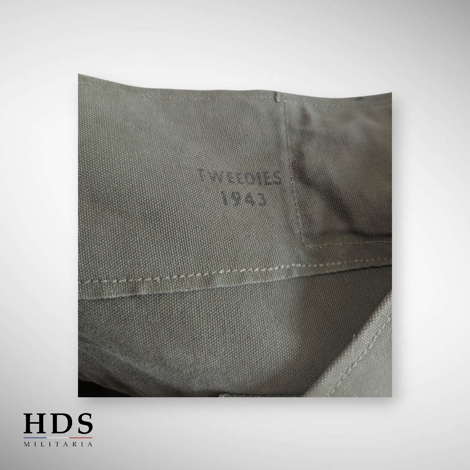 Sac paco US ww2 1943 nominatif