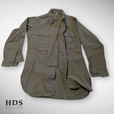 US WW2 M37 Mustard Shirt 14.5x32