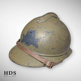 Casque Adrian m15 artillerie France 40 ww2