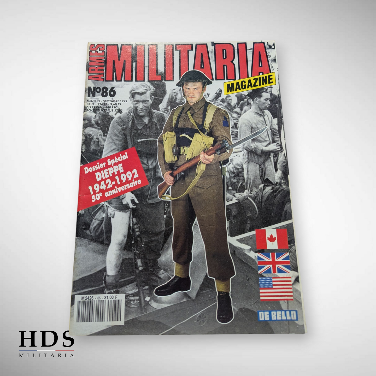 Militaria magazine #86 spécial Dieppe 1942