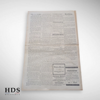 Journal Allemand Alsacien nouvel an 1914 - 15 Guebwiller