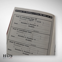 DAF Sélestat Alsace WW2 Booklet