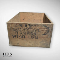 Caisse ration C US ww2 1944
