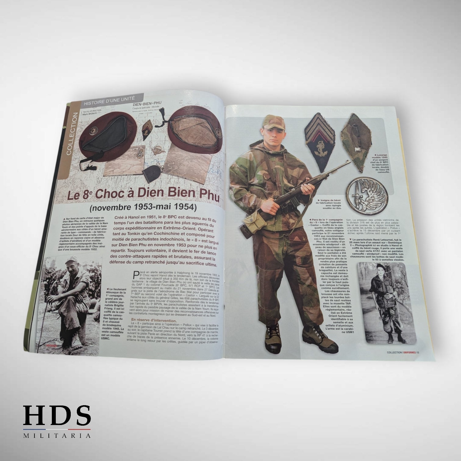 Uniformes #272 le 8e choc à Dien Bien Phu