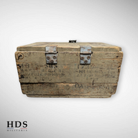 Wooden US mortar box