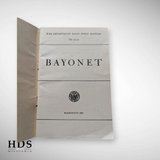 US WW2 FM 23-25 ​​Bayonet Instruction Booklet
