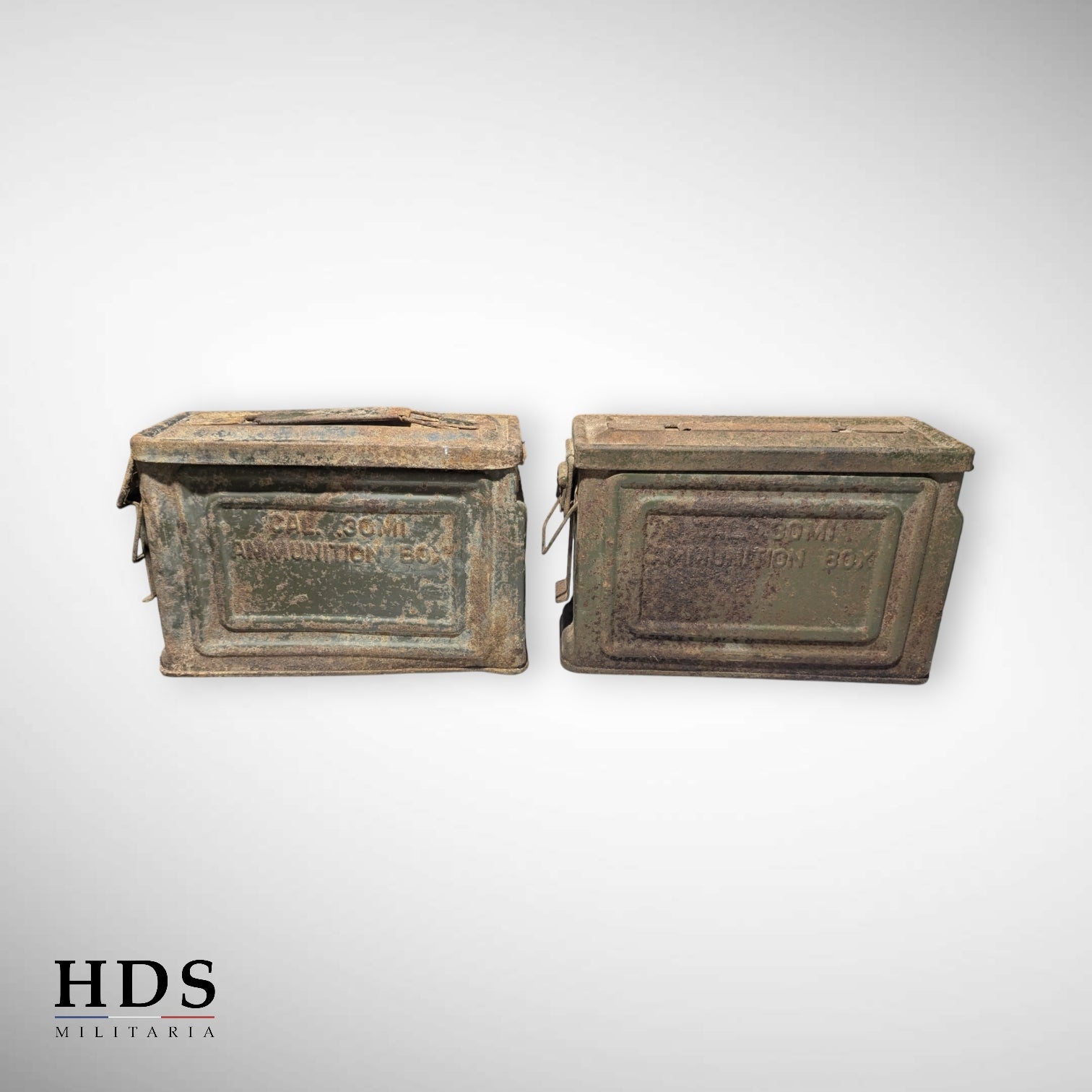 Duo de caisses de cal.30 US ww2 Vosges