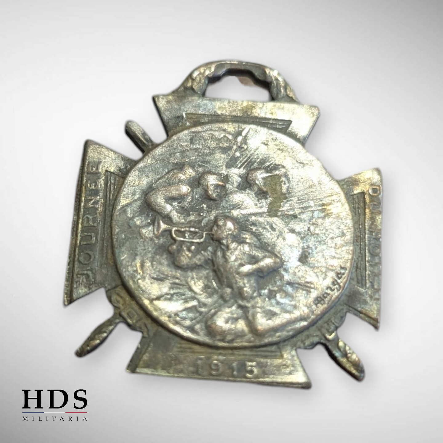 Insigne journée du poilu 1915 ww1