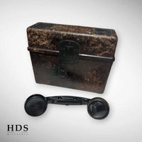 Boîtier téléphone allemand ww2 + combiné 1940