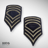 Paire de grades master sergeant US ww2
