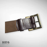Ceinture cuir tenue de sortie officier US ww2