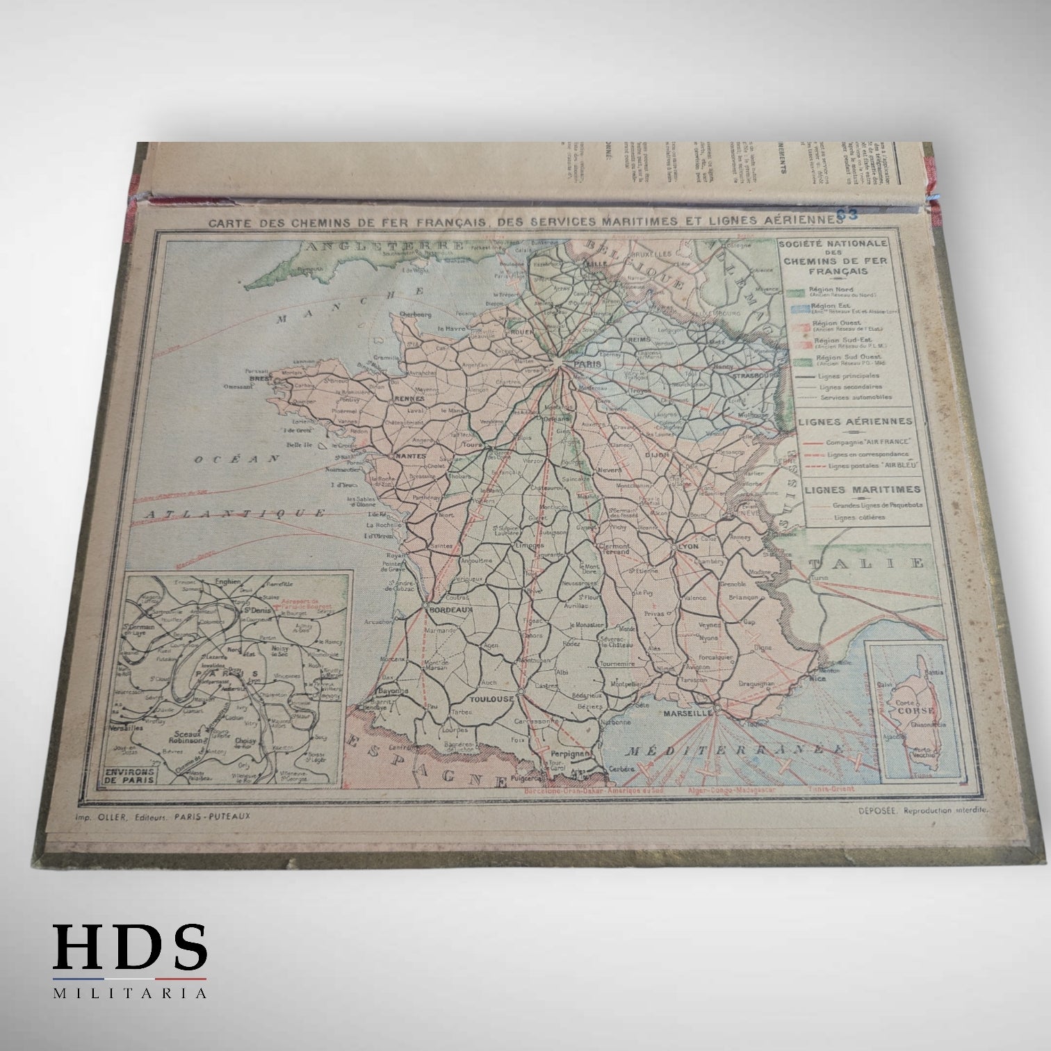 Calendrier almanach des PTT 1940 ww2