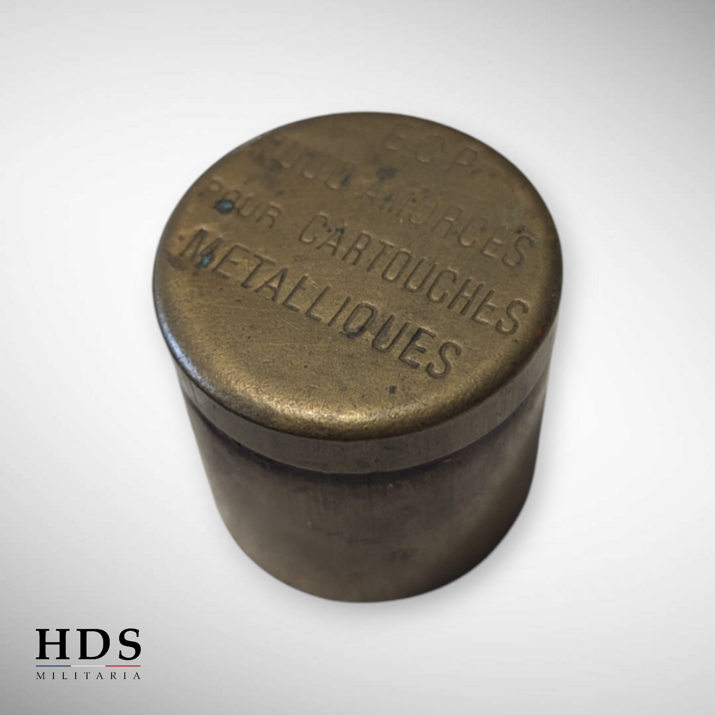 Boîte amorces d'artillerie Française ww1