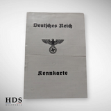 Identity card + passport Lutterbach Alsace ww2