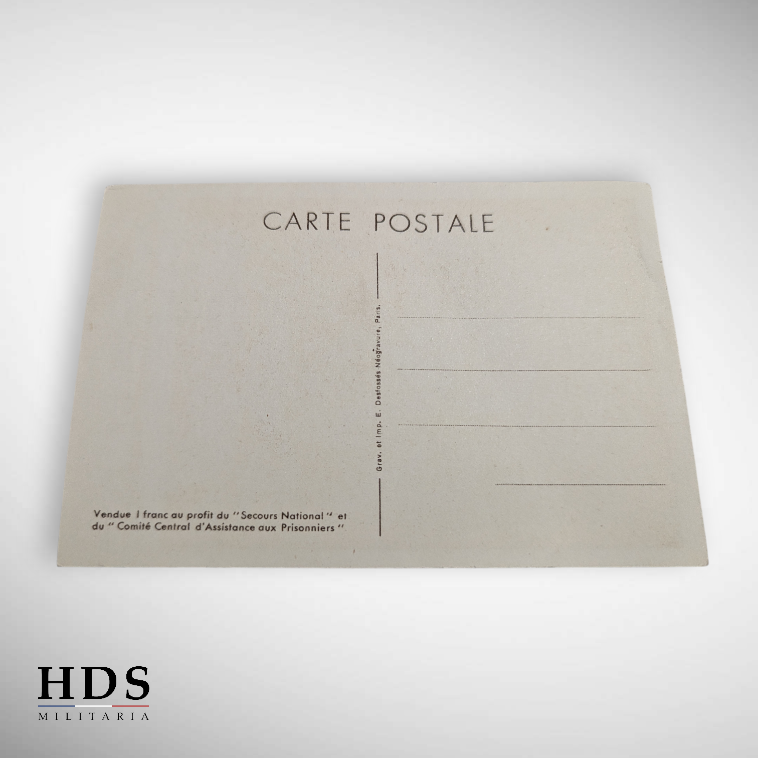 Photo carte postale Maréchal Pétain ww2