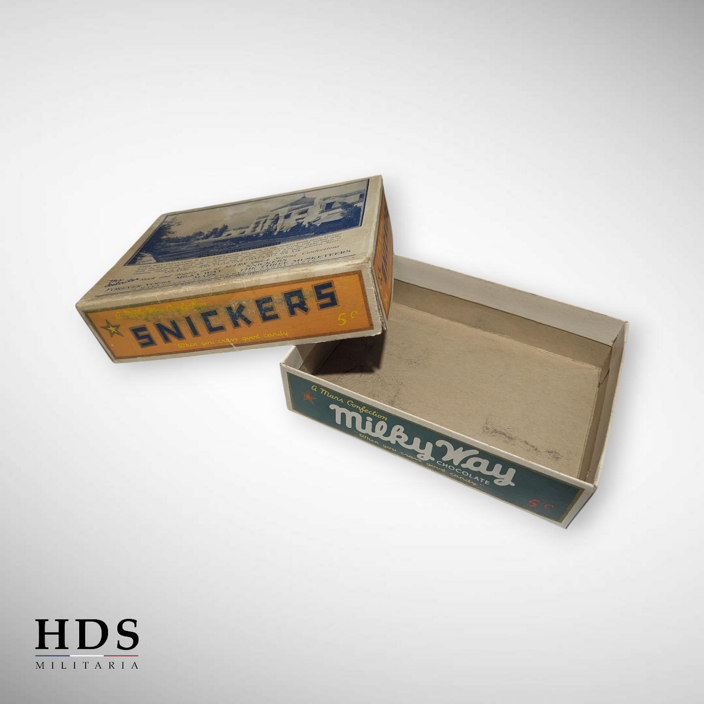 Boîte snickers / milky way PX US ww2