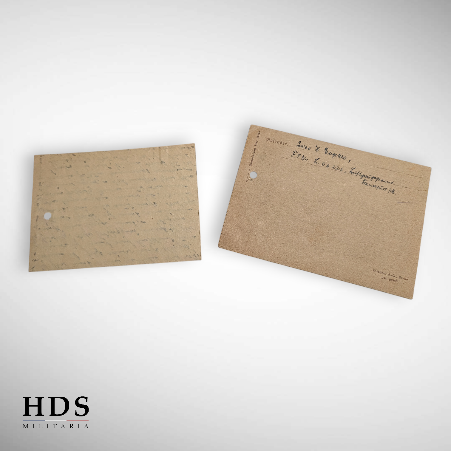 Correspondance lettres soldat allemand ww2 LW