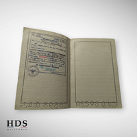 Identity card + passport Lutterbach Alsace ww2