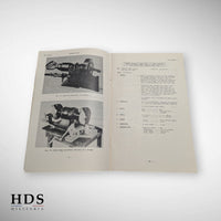 Livret instruction US ww2 outils et maintenance 1944