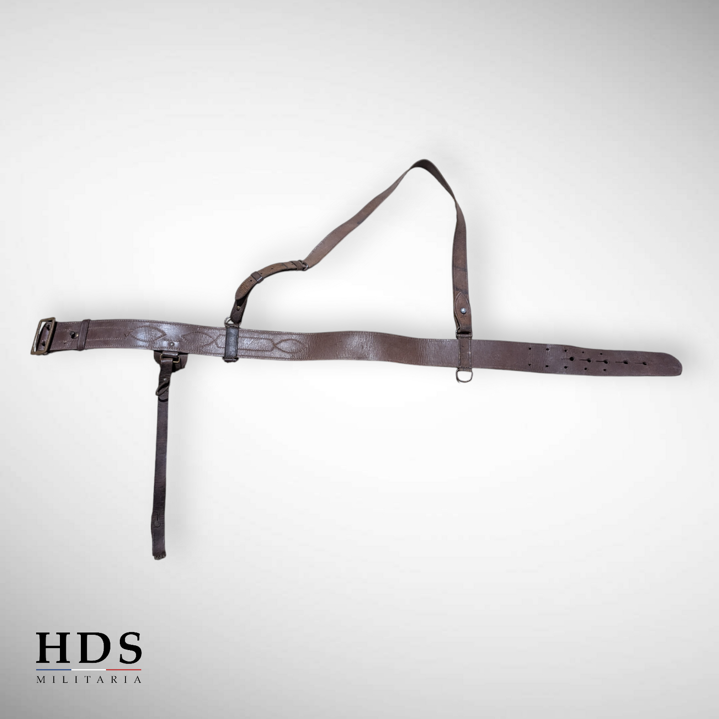 Ceinturon baudrier sous officier Français ww1