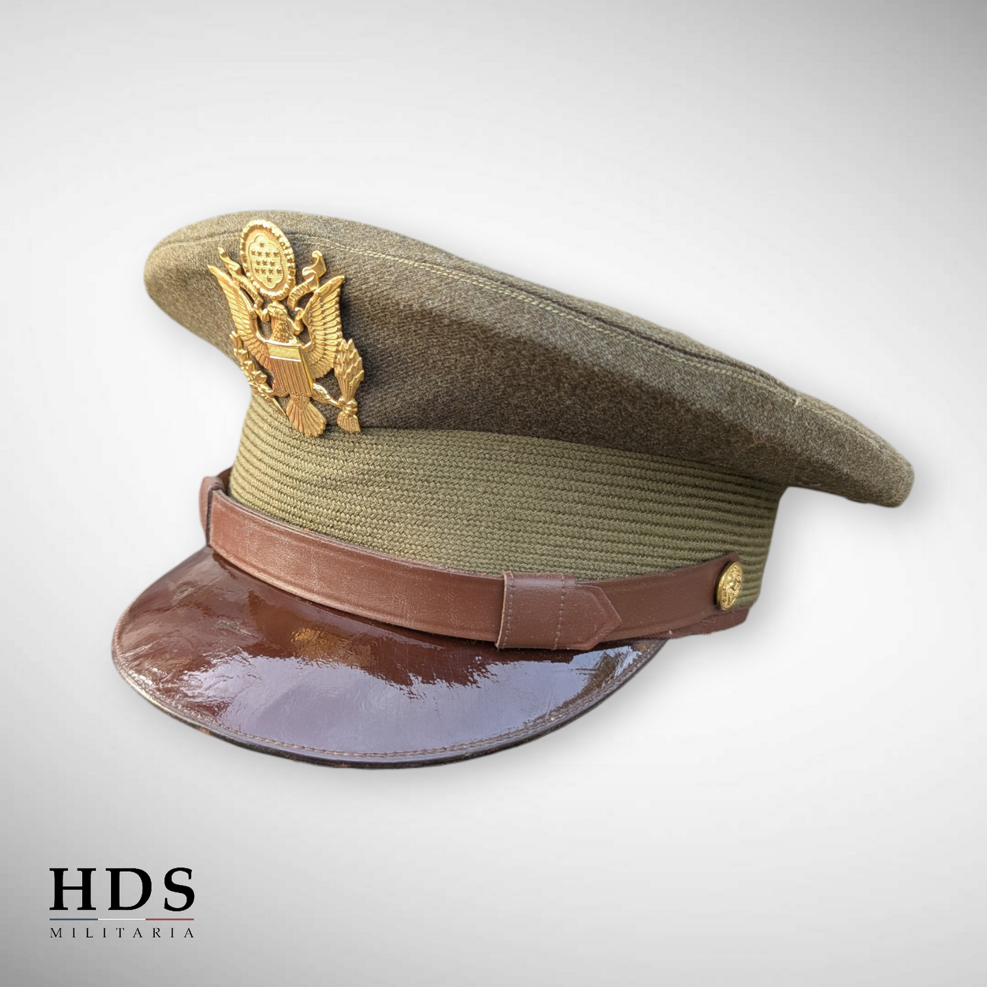 Casquette officier US ww2