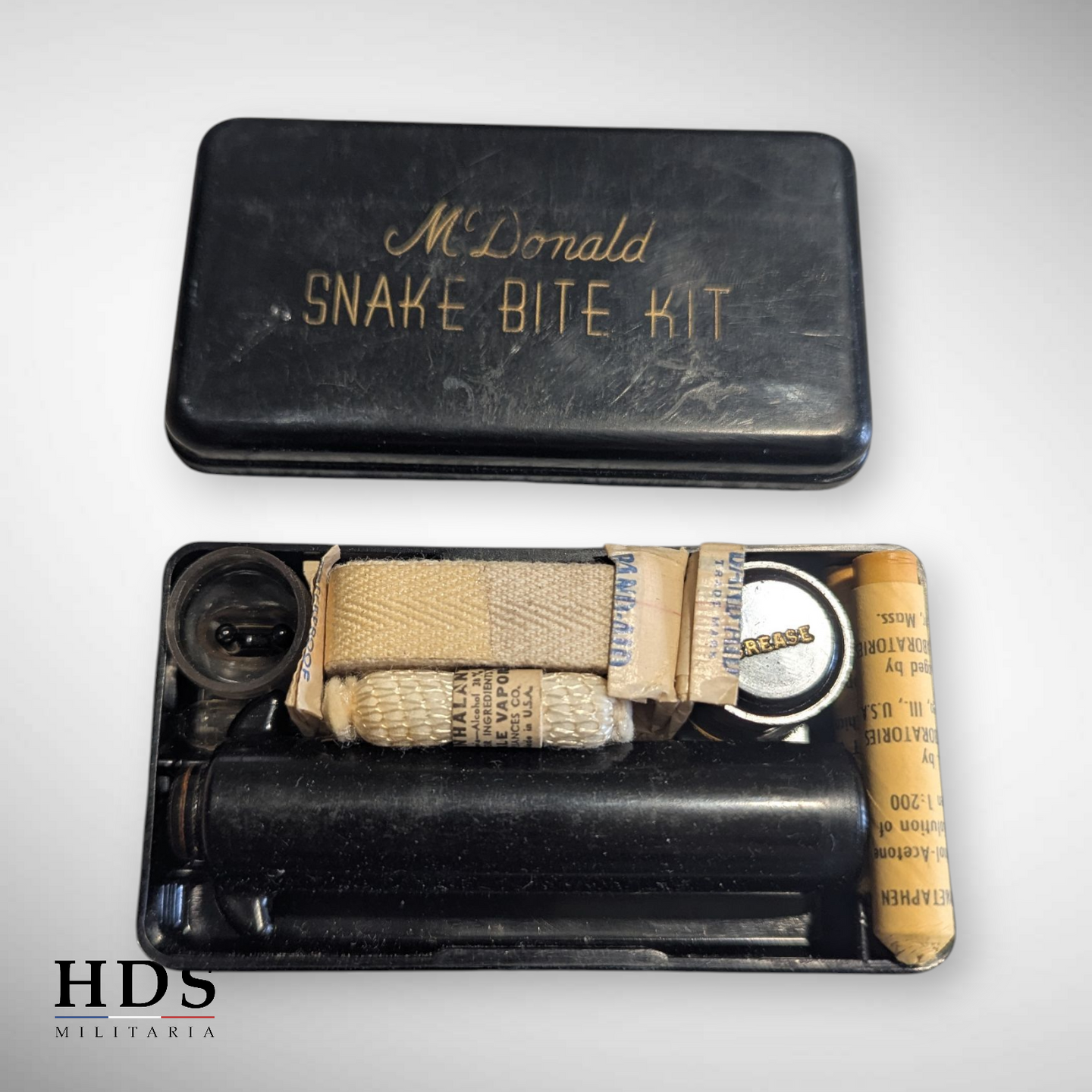 Kit anti venin US WW2 Mc Donald