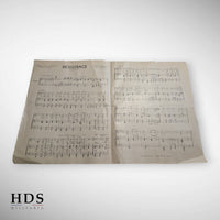 Partition chant des FFI résistance ww2