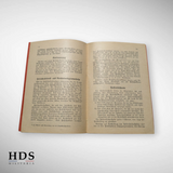 German WW2 instruction booklet postal check