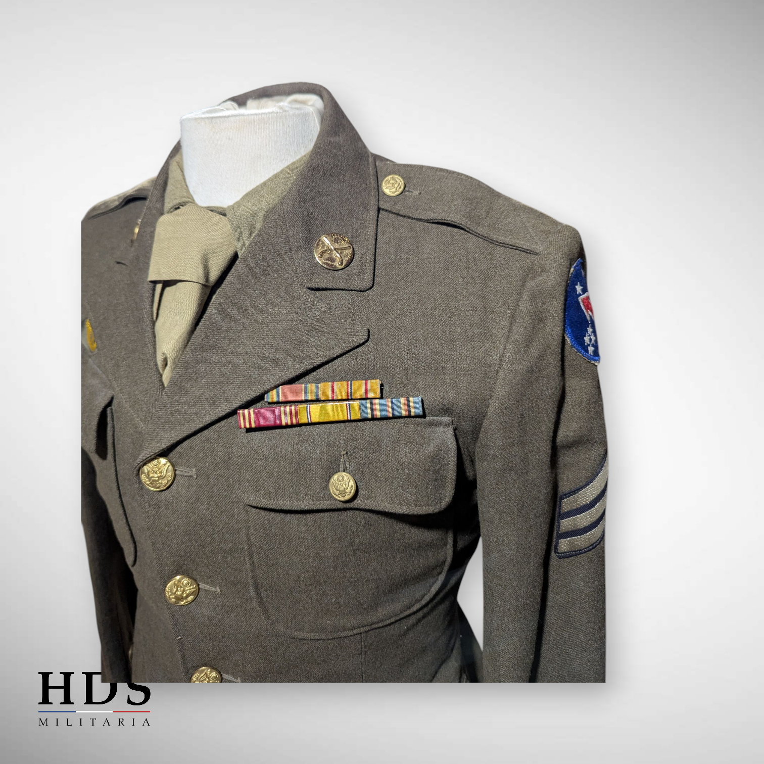 Veste de sortie class A US ww2 Military Police Pacific