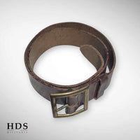 Ceinture cuir tenue de sortie officier US ww2