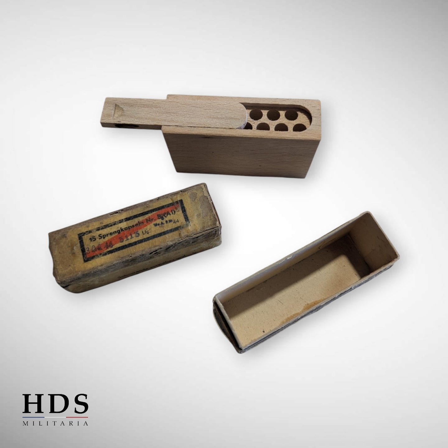 Sprengkapseln N8 boîte détonateurs allemands ww2