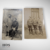 Lot de photos cartes postales chasseur à pied ww1