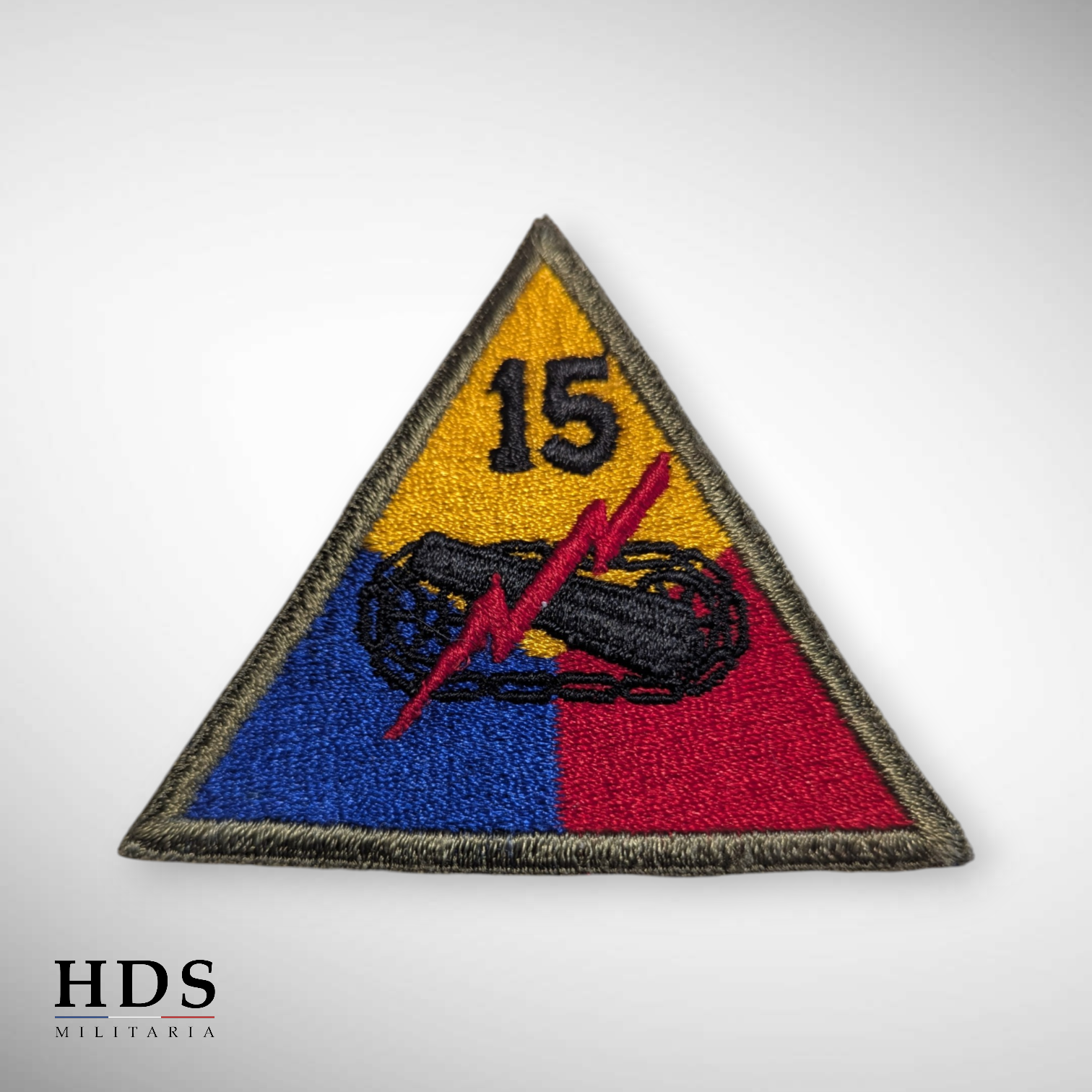Patch US ww2 15th Armored Division