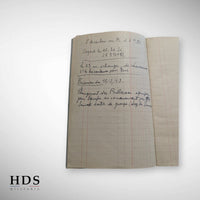 Cahier de note CJF ww2 1943