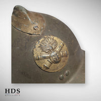 Casque Adrian m26 artillerie France 40 ww2