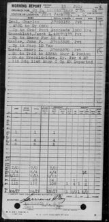 Sac paco US ww2 engineer 1944