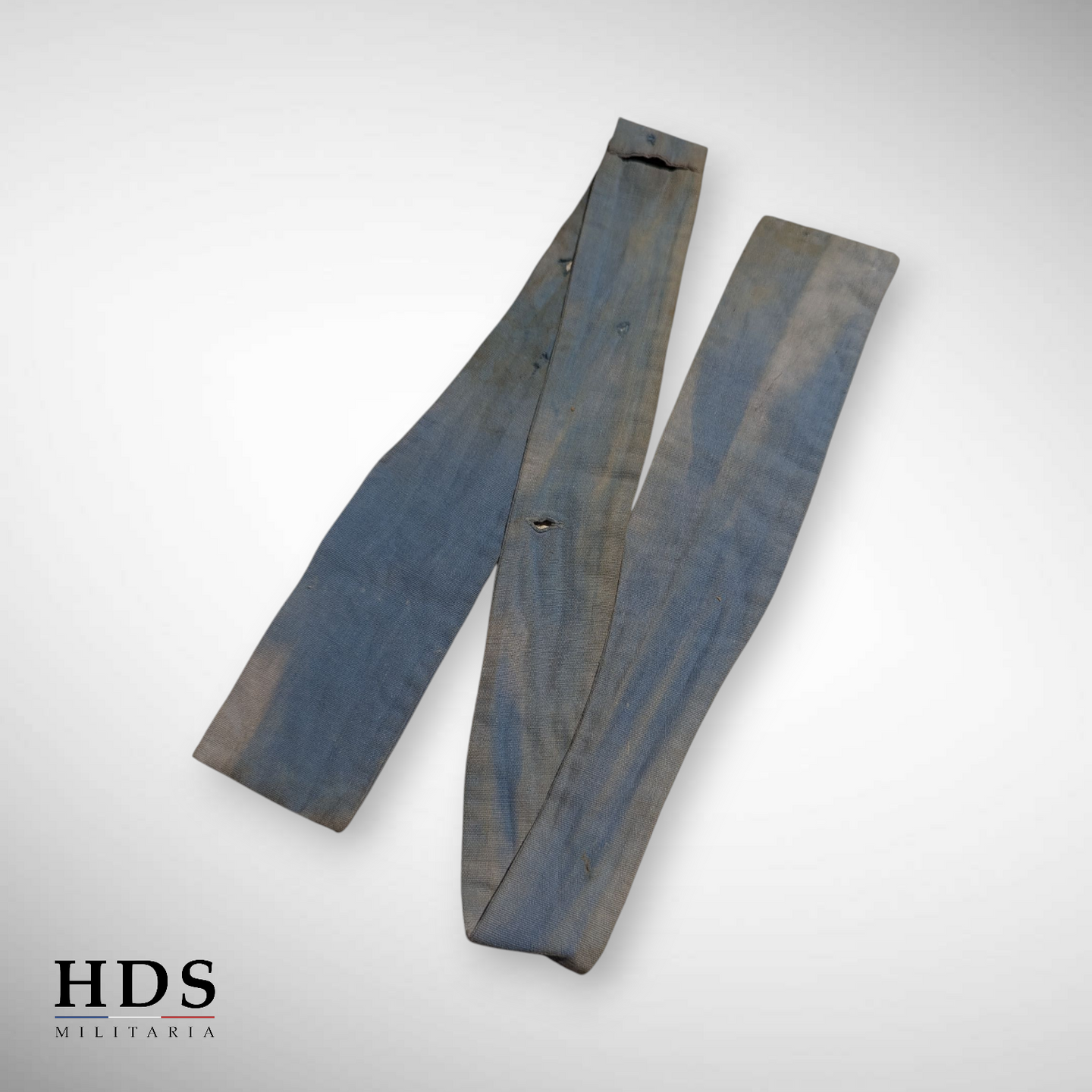 Cravate bleu horizon sous officier / officier Français ww1