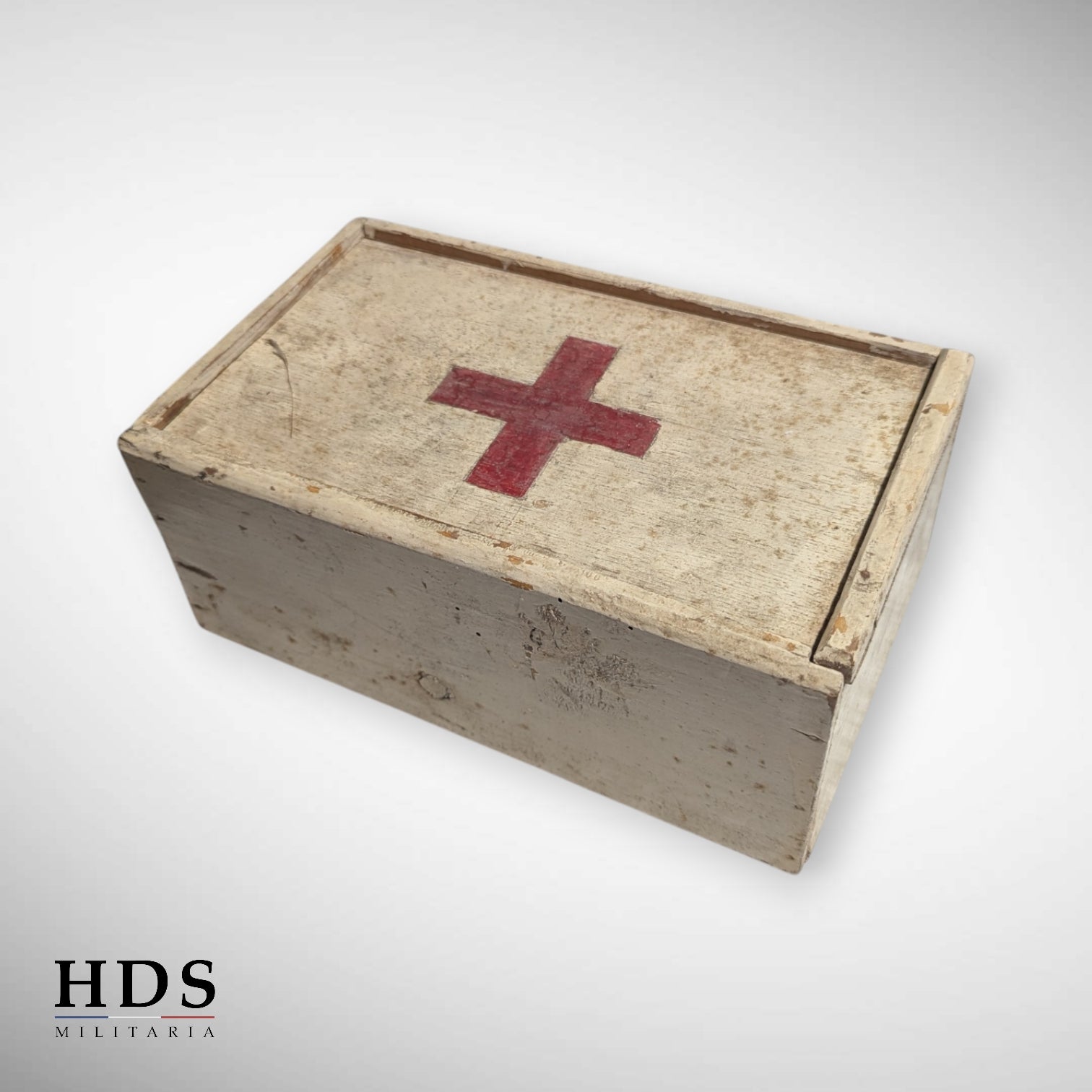 Caisse médicale en bois France 40 ww2