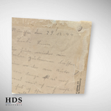 Lettre feldpost régiment Flak SS ww2