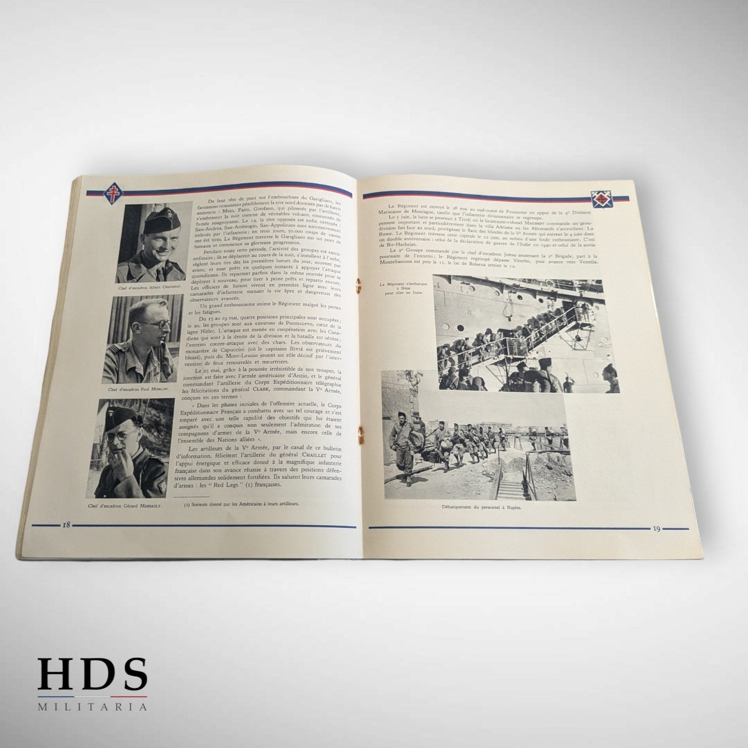 Livret historique 1er RA 1ere DFL ww2